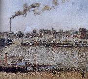 Camille Pissarro, St. Sever morning